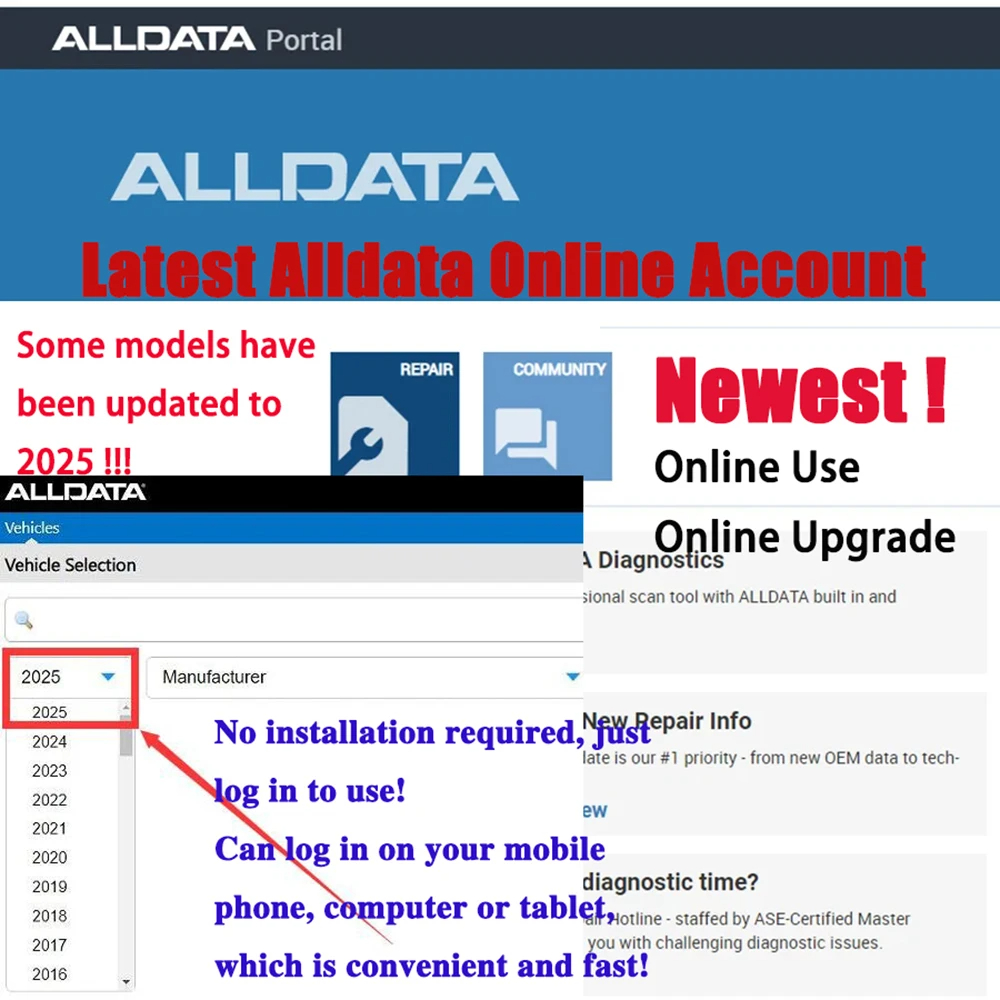 2027 Alldata CAR Data Newest O - 3D Printing Online ulasan dan harga