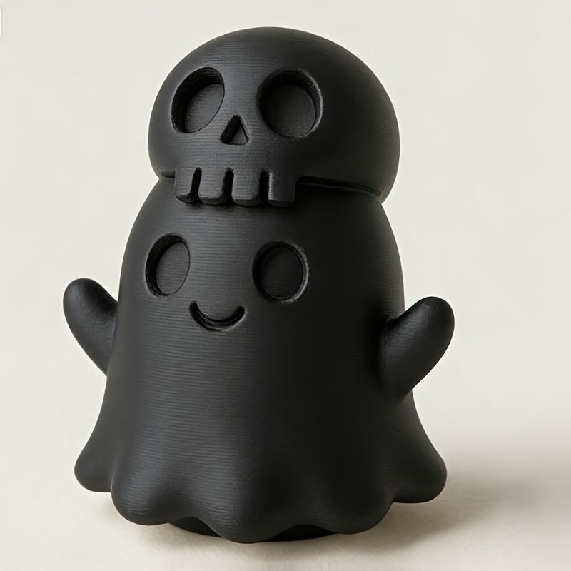 3D Printed Cute Ghost Skull Ha - 3D Printing Office Setup ulasan dan harga