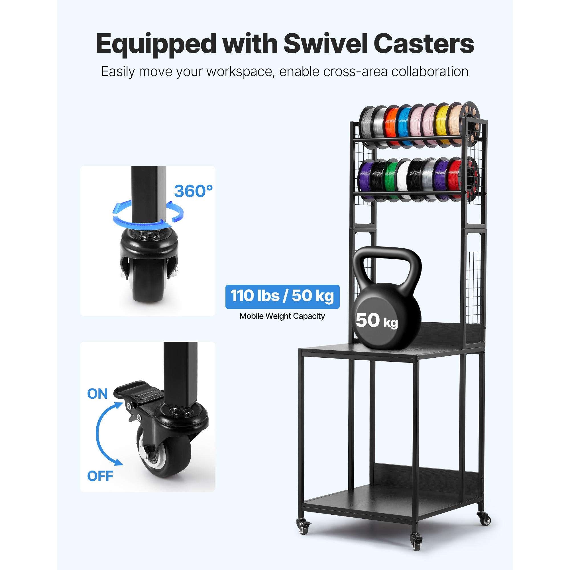SucceBuy 4-Tier 3D Printer Fil - 3D Printing Online ulasan dan harga