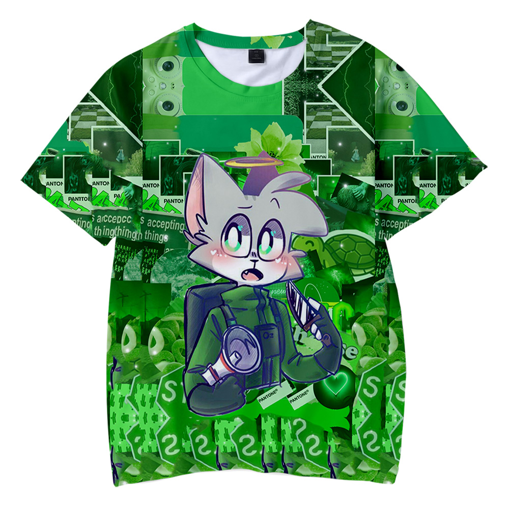 2026 Acenix Tshirt Unisex Crew - 3D Printing Youtubers ulasan dan harga