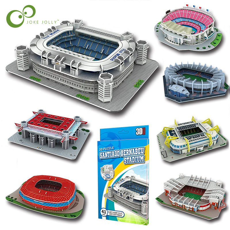 Miniature Football Field 3D DI - 3D Printing Lego ulasan dan harga