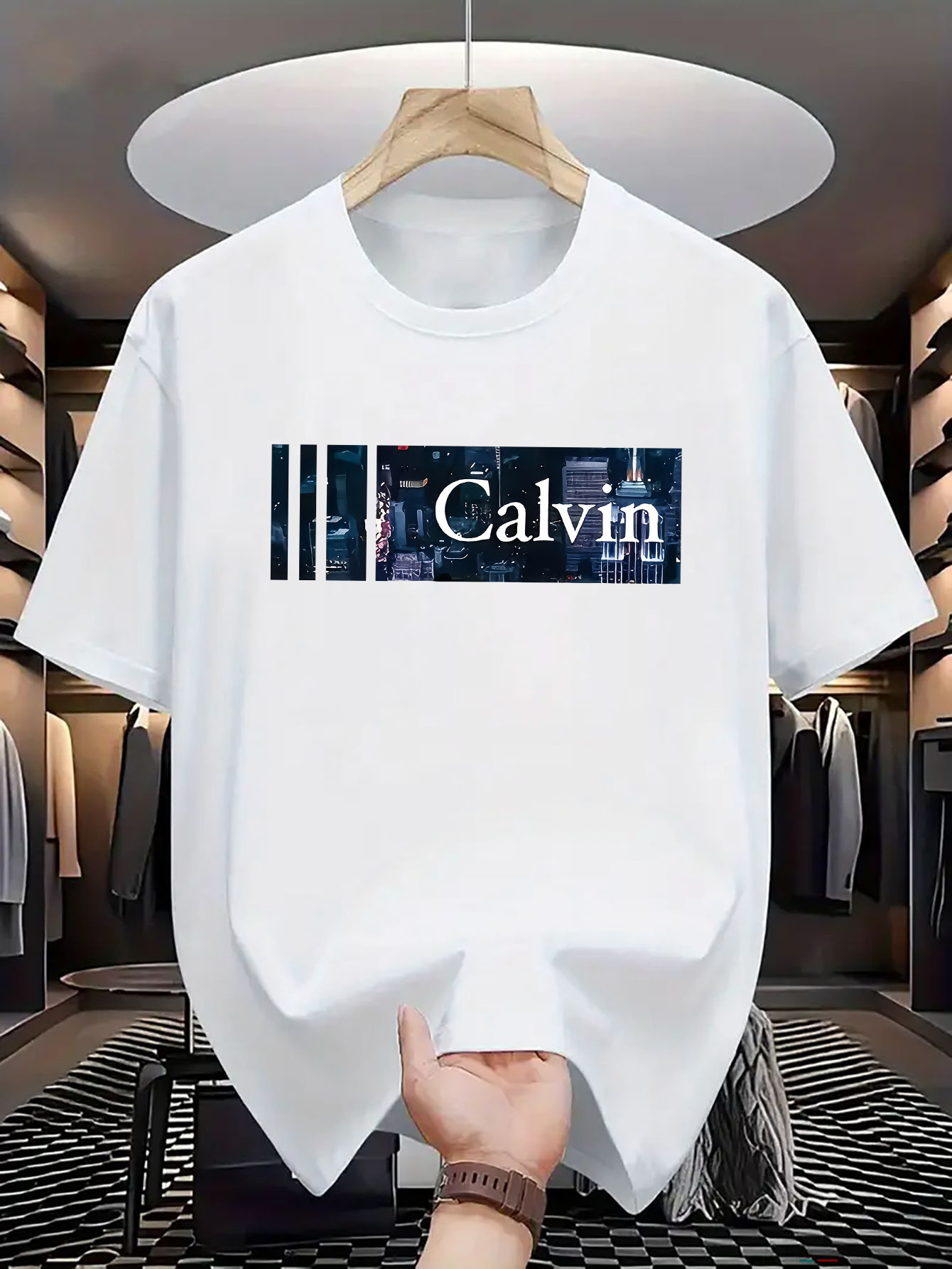 3D Logo T-Shirt: Vibrant Red C - 3D Printing Maket ulasan dan harga
