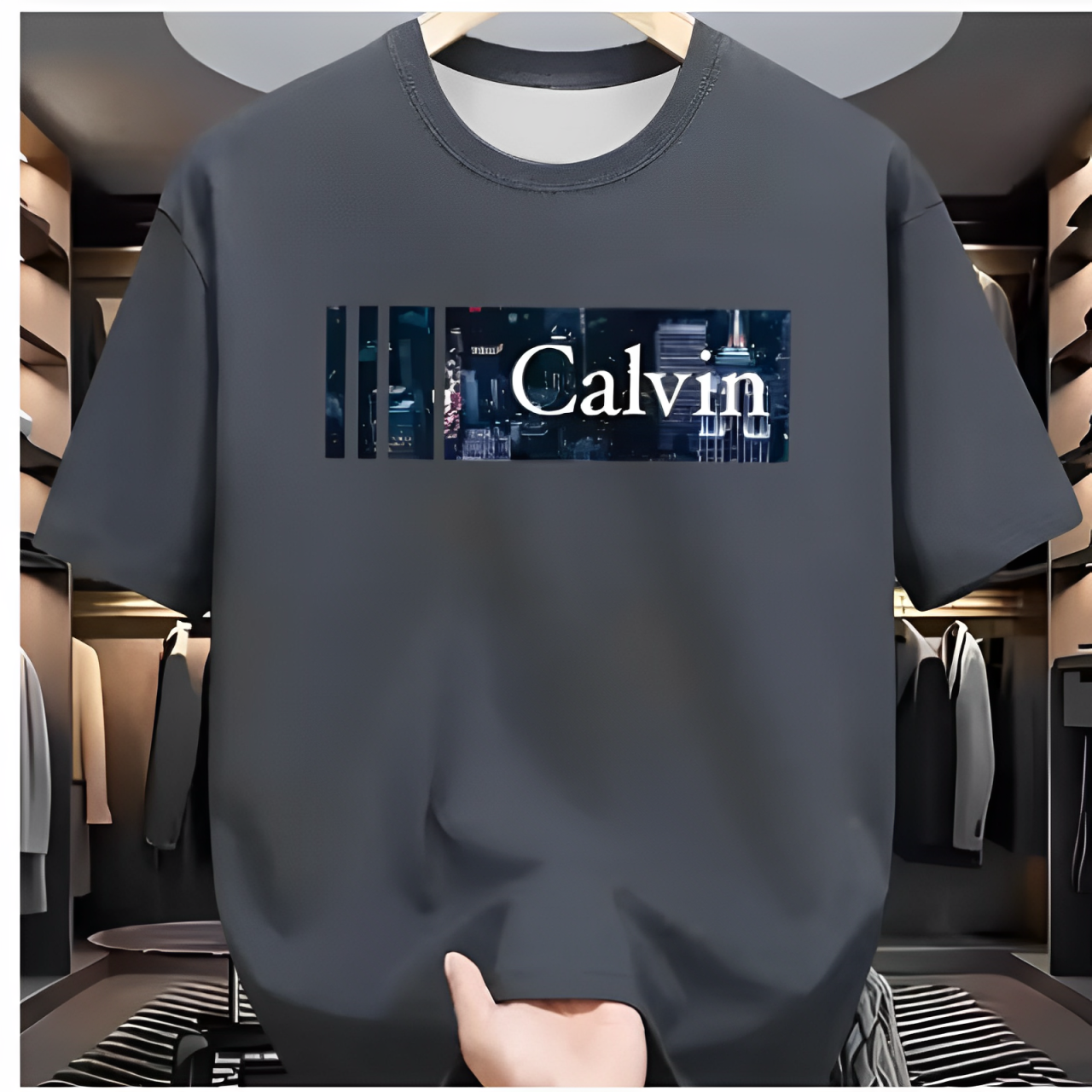 3D Logo T-Shirt: Vibrant Red C - 3D Printing Maket ulasan dan harga
