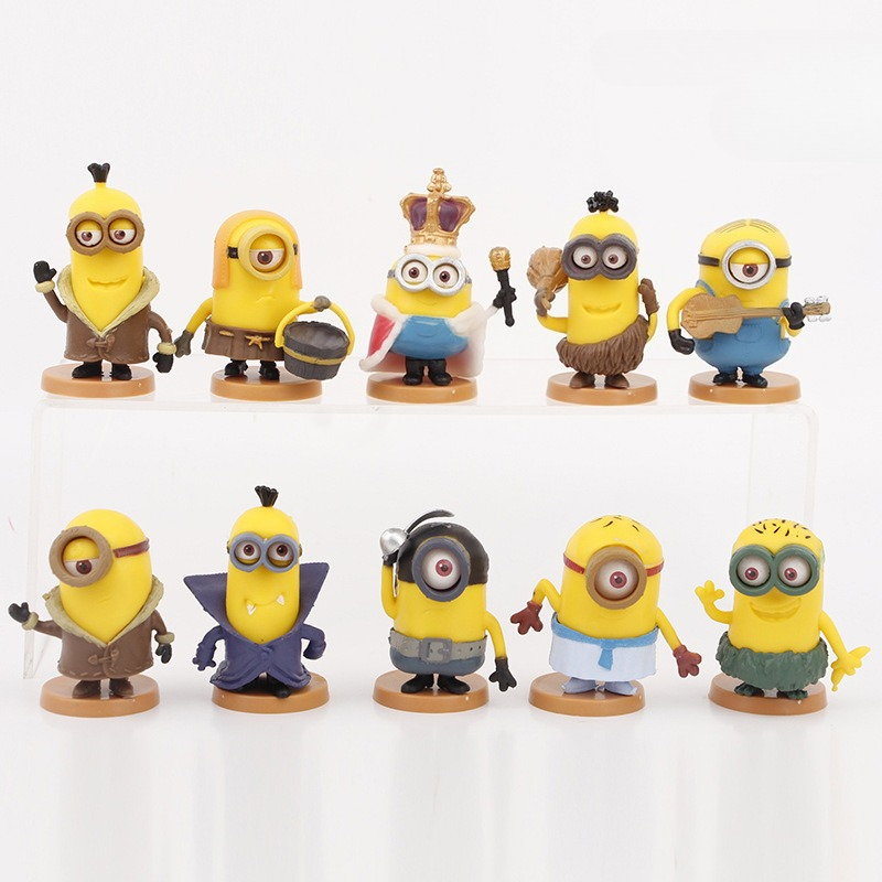 New Cute Cartoon 10Pcs/Set Kaw - 3D Printing Toys ulasan dan harga