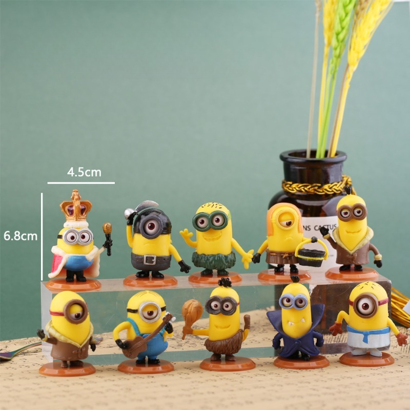 New Cute Cartoon 10Pcs/Set Kaw - 3D Printing Toys ulasan dan harga