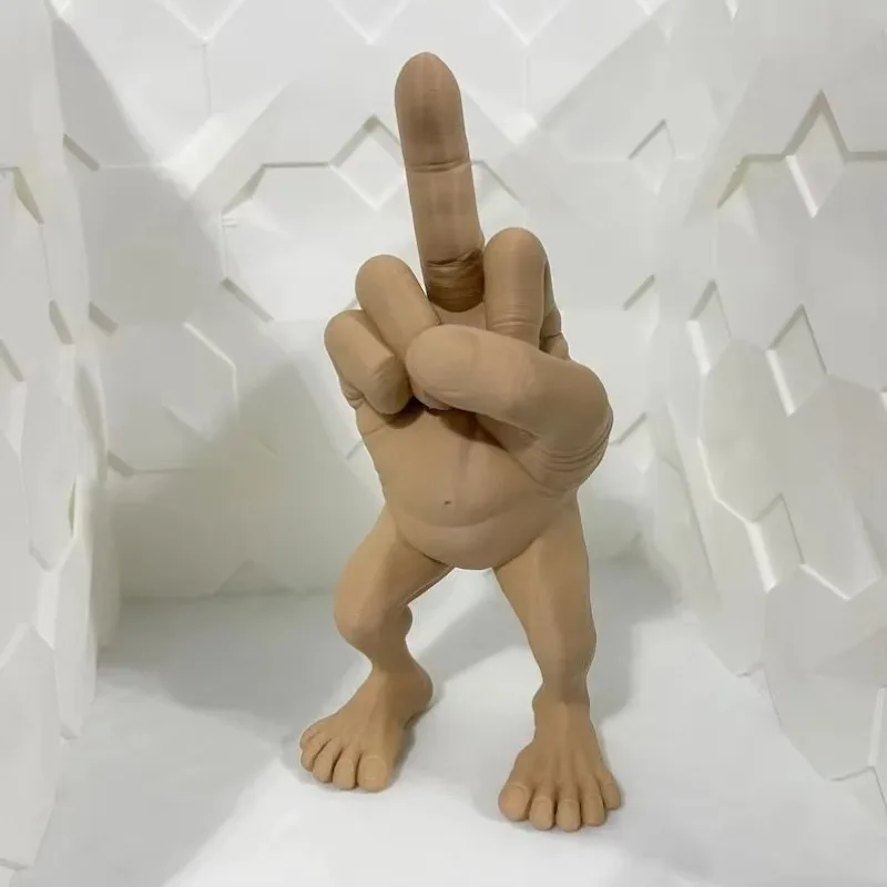 Middle Finger Desktop Decorati - 3D Printing Construction ulasan dan harga