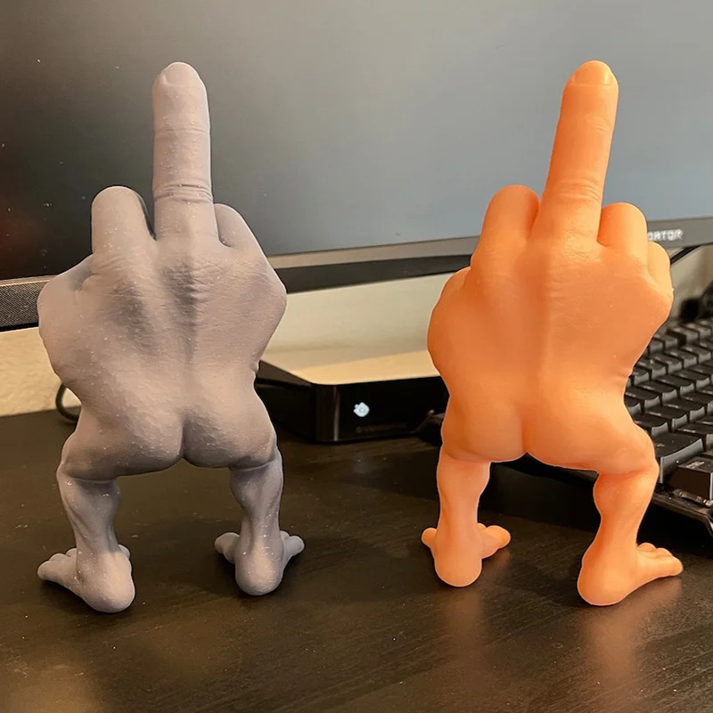 Middle Finger Desktop Decorati - 3D Printing Construction ulasan dan harga