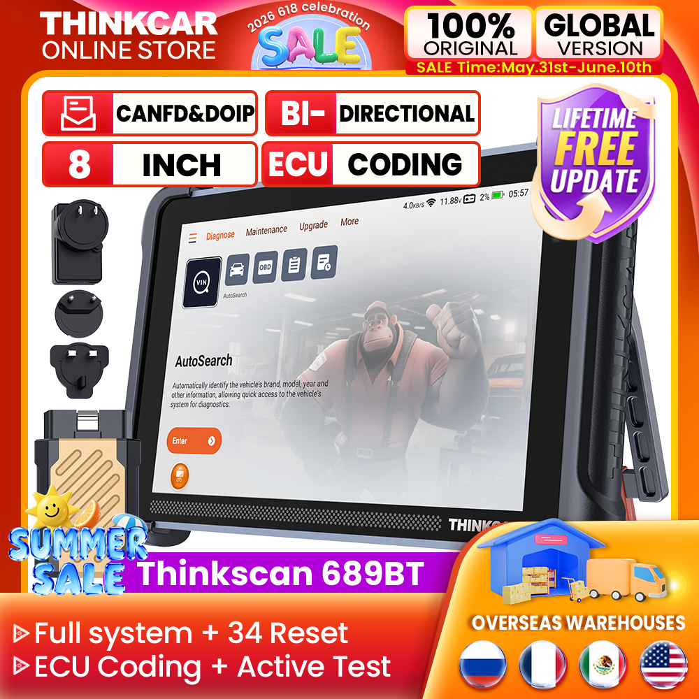 THINKCAR Thinkscan 689BT OBD2  - 3D Printing Online ulasan dan harga