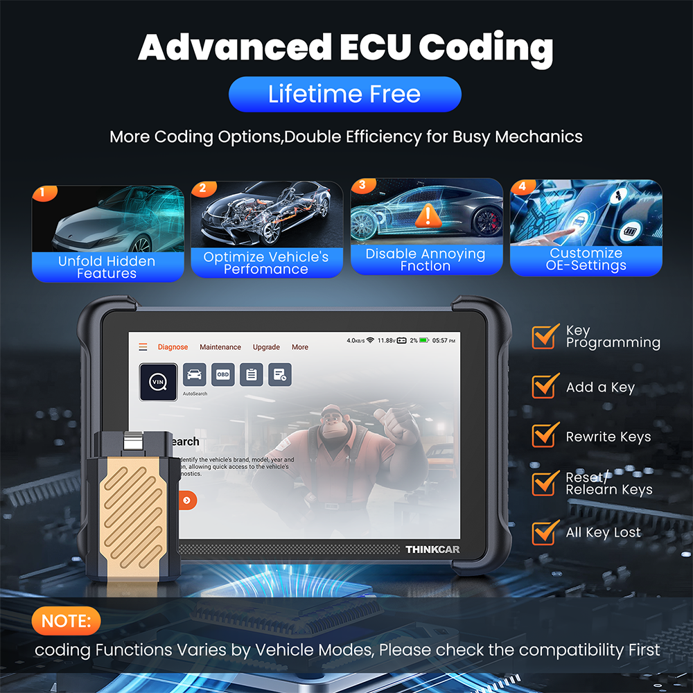 THINKCAR Thinkscan 689BT OBD2  - 3D Printing Online ulasan dan harga