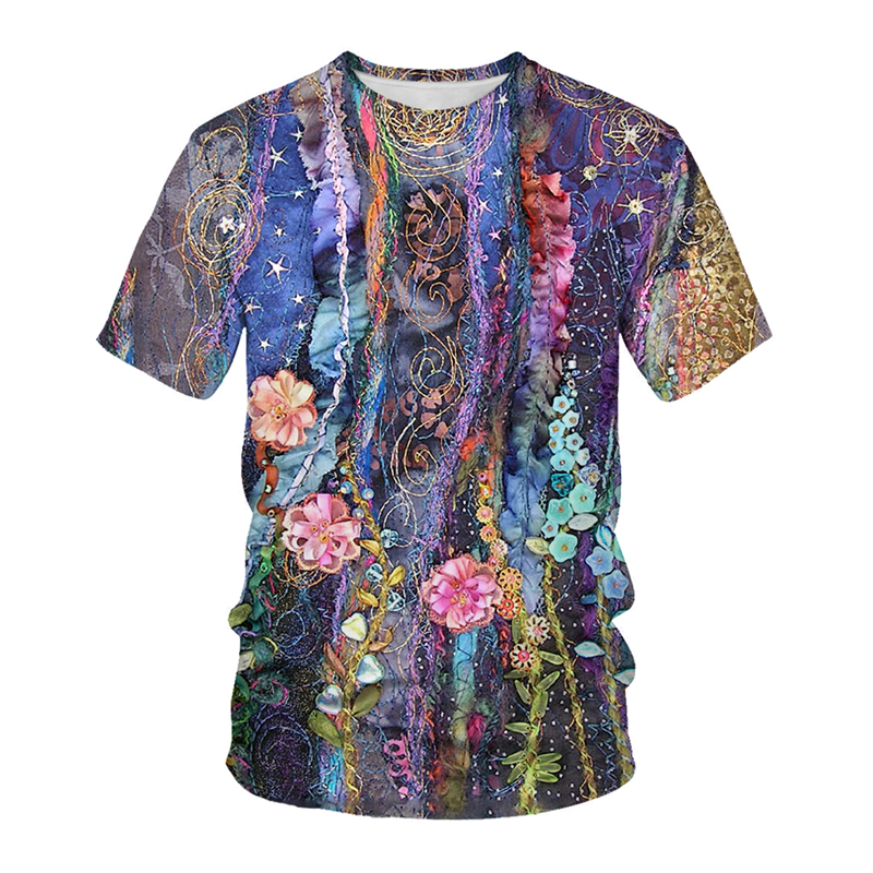 Make Old Flower T-shirt 3D Pri - 3D Printing Maket ulasan dan harga