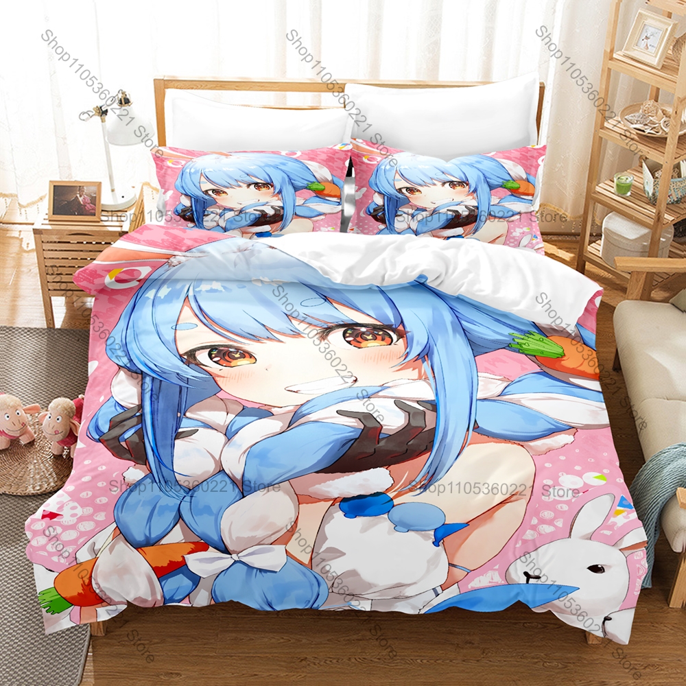 3 In 1 Usada Pekora Bedding Se - 3D Printing Youtubers ulasan dan harga