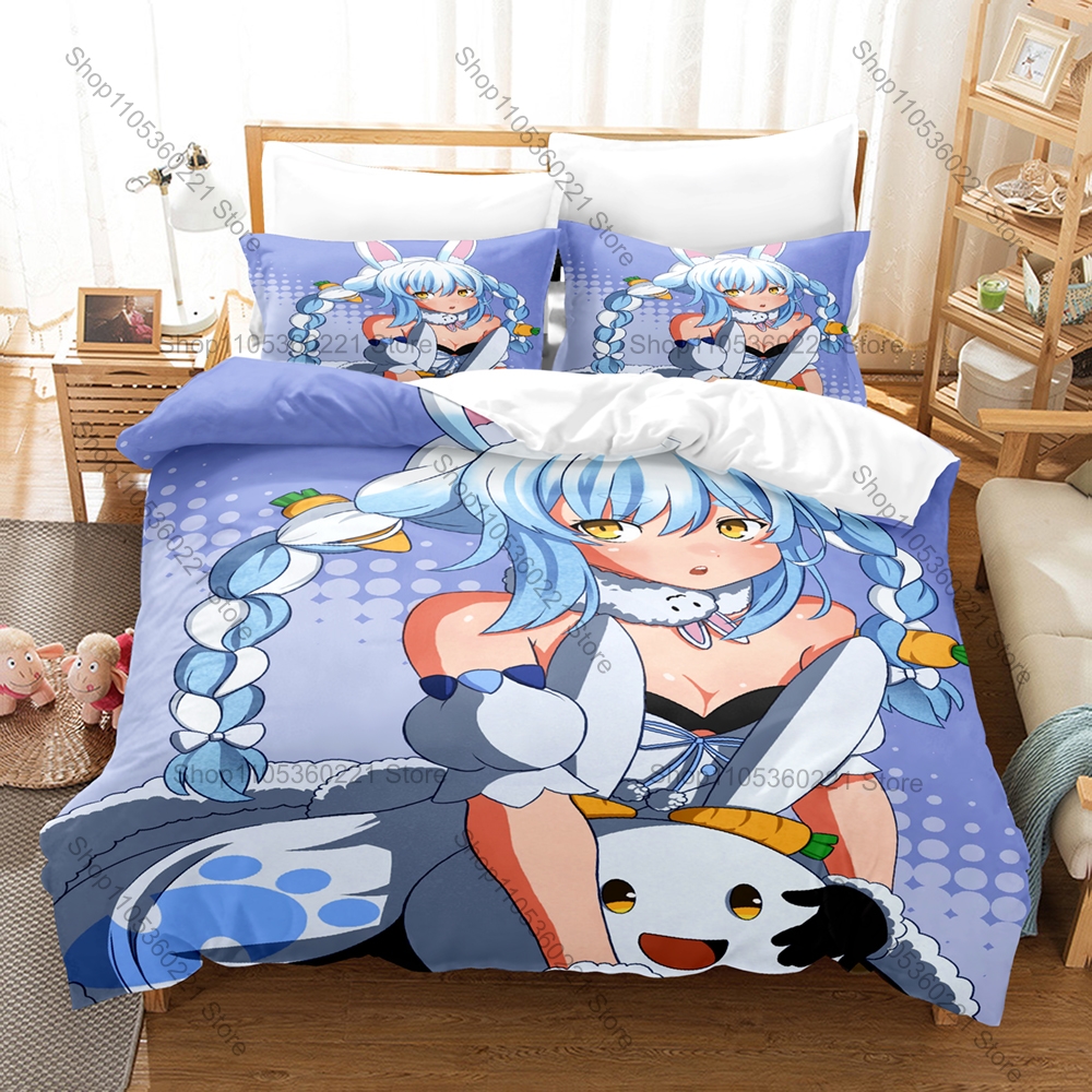 3 In 1 Usada Pekora Bedding Se - 3D Printing Youtubers ulasan dan harga